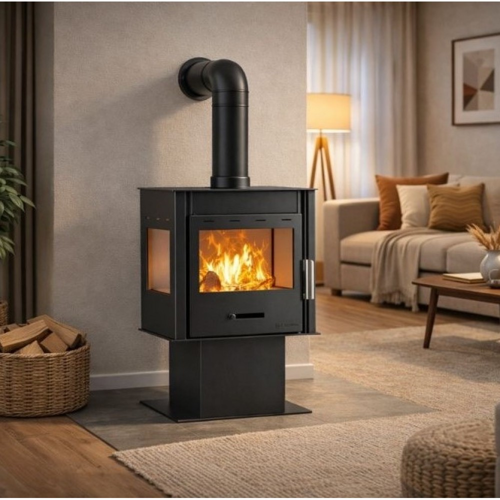Ξυλόσομπα Velmora Fire ATS 100 3SIDE, 12.19kW | Σόμπες ξύλου | Ξυλόσομπες |