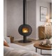 Ξυλόσομπα Velmora Fire ATS ROUND WALL, 10.2kW | Σόμπες ξύλου | Ξυλόσομπες |