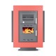 Ξυλόσομπα με φούρνο Velmora Fire ATS 90-30 CORNER, 18.25kW | Σόμπες ξύλου | Ξυλόσομπες |