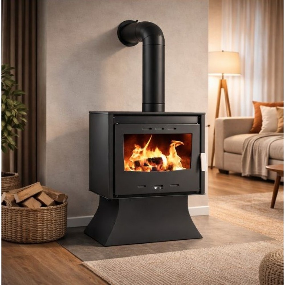 Ξυλόσομπα Velmora Fire ATS 100, 12.19kW | Σόμπες ξύλου | Ξυλόσομπες |