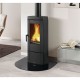 Ιταλική μαντεμένια ξυλόσομπα La Nordica Candy Lean, 6.6kW | Σόμπες ξύλου | Ξυλόσομπες |