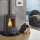 Ιταλική μαντεμένια ξυλόσομπα La Nordica Brigitta, 4.7kW | Σόμπες ξύλου | Ξυλόσομπες |