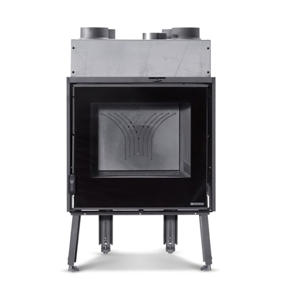 Ιταλικό μαντεμένιο τζάκι ξύλου La Nordica Focolare 60 piano Evo, 8.5kW | Μοντέρνα Τζάκια | Ενεργειακά Τζάκια |