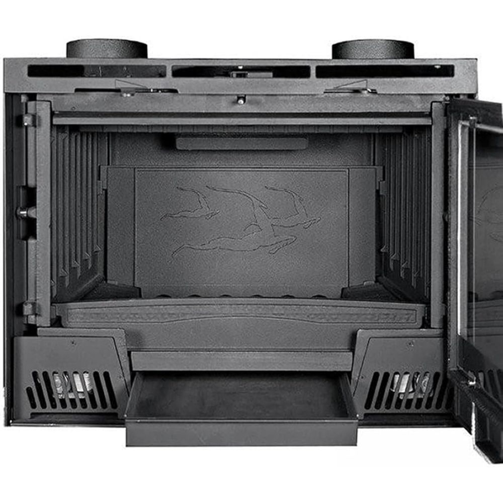 Ιταλικό μαντεμένιο τζάκι ξύλου La Nordica Inserto 70 4.0 ventilato, 7.8kW | Μοντέρνα Τζάκια | Ενεργειακά Τζάκια |