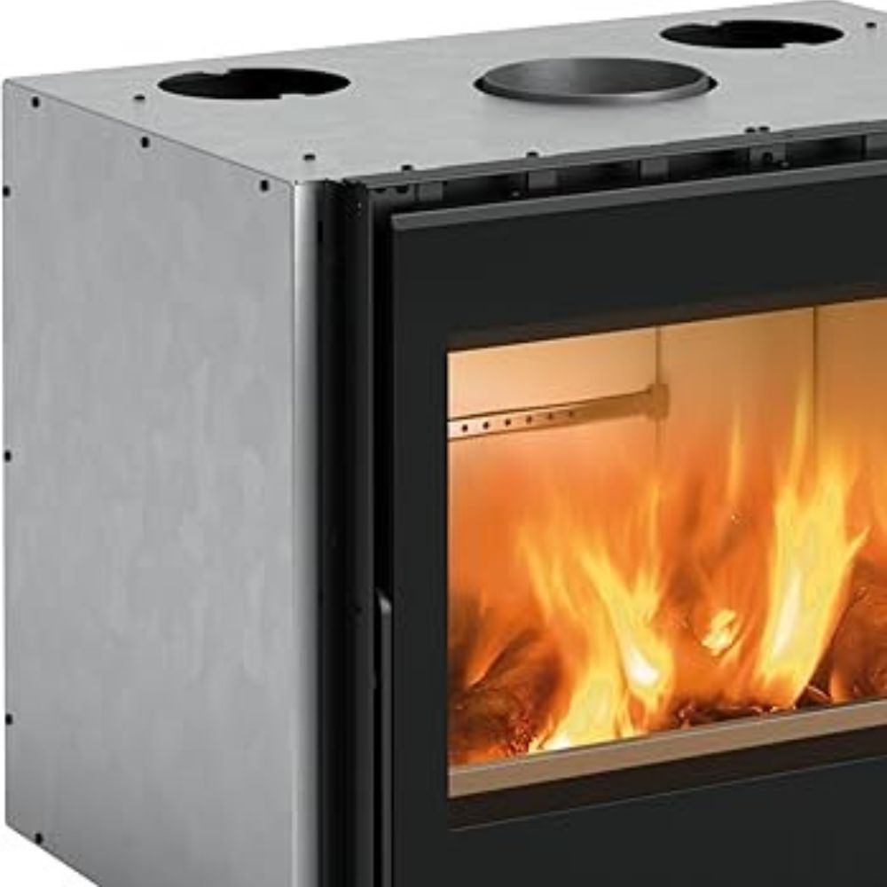 Ιταλικό μαντεμένιο τζάκι ξύλου La Nordica Inserto 70 Wide, 7.5kW | Μοντέρνα Τζάκια | Ενεργειακά Τζάκια |