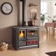 Ιταλική ξυλόσομπα κουζίνα La Nordica Rosa XXL, 10.5kW | Ξυλόσομπες με φούρνο | Ξυλόσομπες |