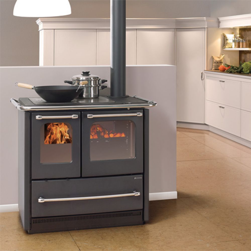 Ιταλική ξυλόσομπα κουζίνα La Nordica Sovrana Easy EVO 2.0, 7.5kW | Ξυλόσομπες με φούρνο | Ξυλόσομπες |