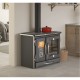 Ιταλική ξυλόσομπα κουζίνα La Nordica Suprema 4.0, 5.7kW | Ξυλόσομπες με φούρνο | Ξυλόσομπες |