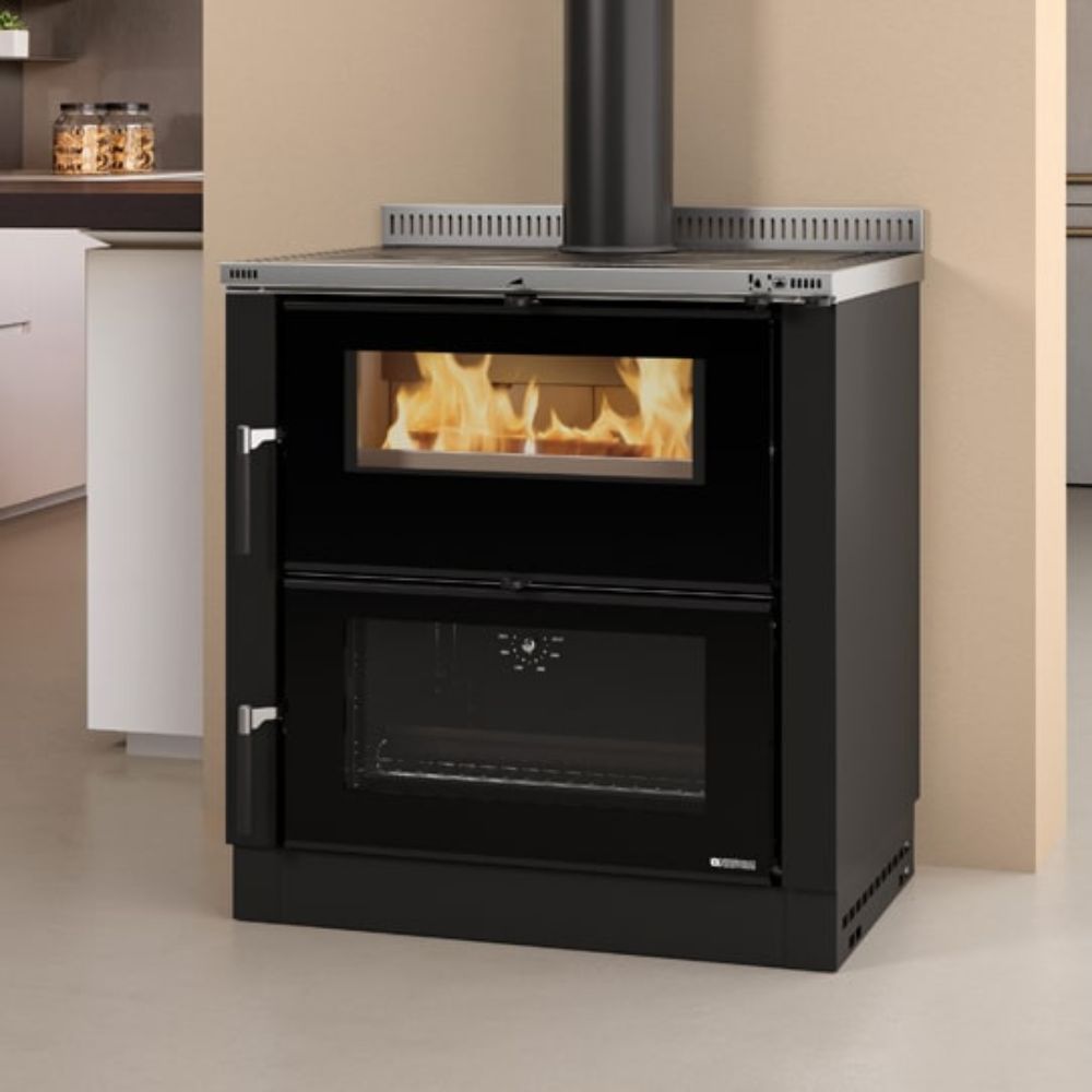 Ιταλική ξυλόσομπα κουζίνα La Nordica Verona XXL, 7.0kW | Ξυλόσομπες με φούρνο | Ξυλόσομπες |