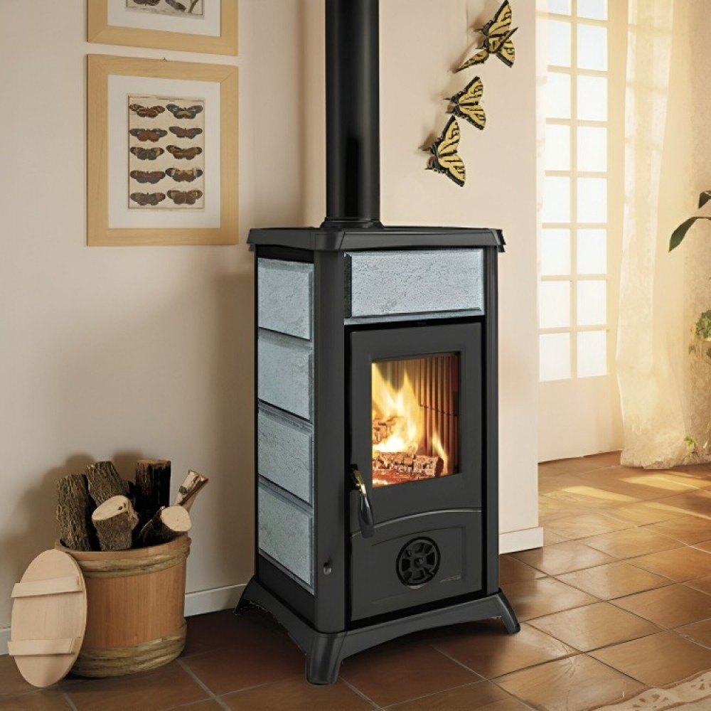 Ιταλική ξυλόσομπα La Nordica Gemma Πέτρα, 6.5kW | Σόμπες ξύλου | Ξυλόσομπες |
