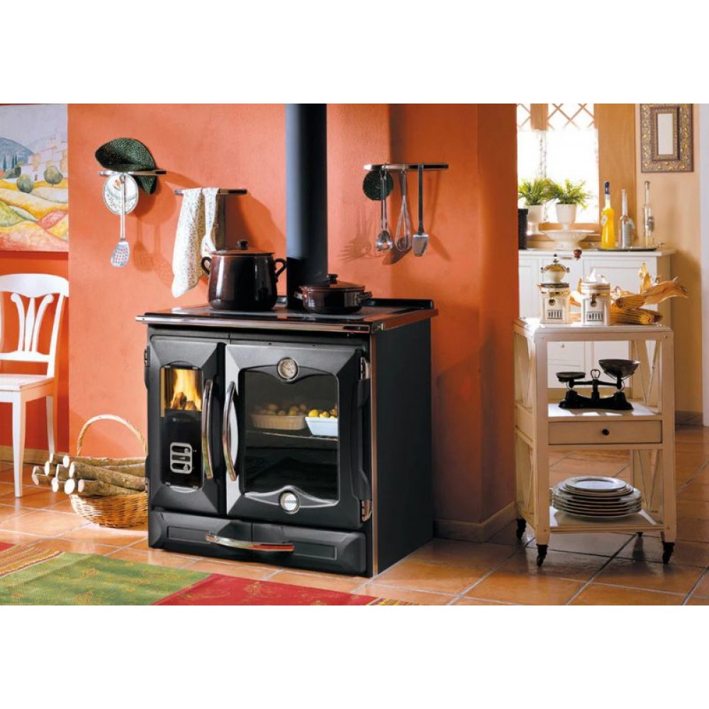 Ιταλική ξυλόσομπα κουζίνα La Nordica Suprema 4.0, 5.7kW | Ξυλόσομπες με φούρνο | Ξυλόσομπες |