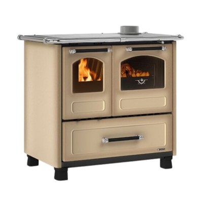 Ιταλική ξυλόσομπα κουζίνα La Nordica Family 4.5 Καφέ, 7.5kW - Μασίνες Ξύλου