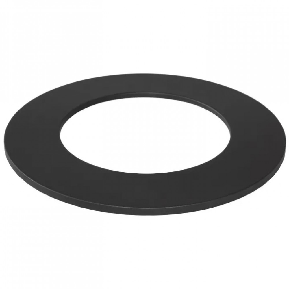 Ροζέτα για καπναγωγό PARKANEX, Ατσάλι, Μαύρη, 50mm, Ø130, Πάχος 2mm | Μπουριά σόμπας / φουγάρα σόμπας | Καμινάδες |